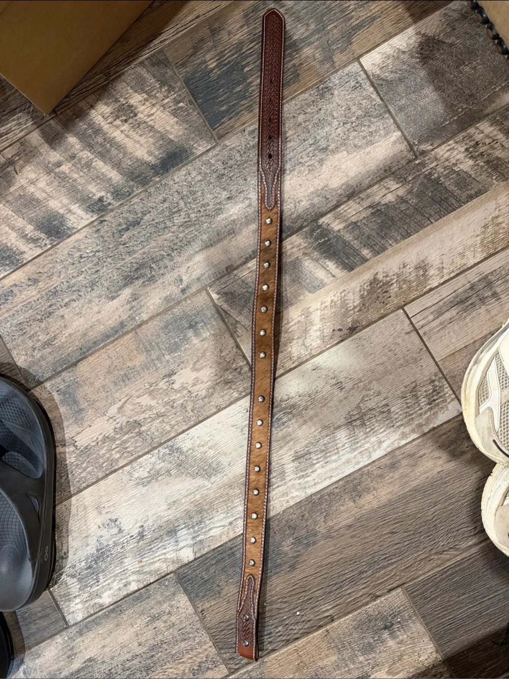 Ariat Brown Leather Belt 28”